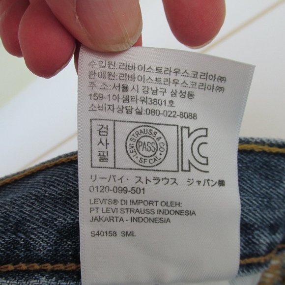 Levi's 501 Blue Jeans 36x30 - Picture 14 of 16